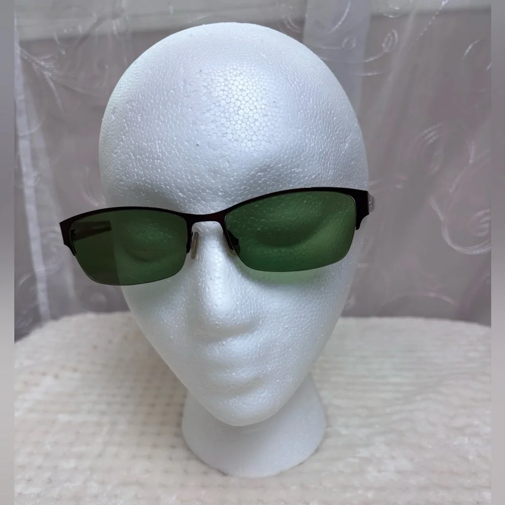 Banana Republic Bronze Half-Rim Sunglasses